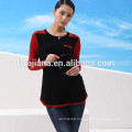 100% cashmere woman's crewneck winter sweater